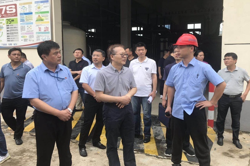 2020年8月5日，時(shí)任國家水利部全國節(jié)約用水辦公室副主任熊中才蒞臨景興紙業(yè)調(diào)研企業(yè)用水節(jié)水工作